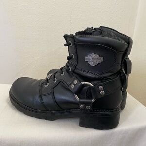 Harley Davidson Moto Harness Boots size 8.5